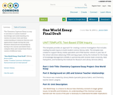 One World Essay: Final Draft