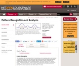 Pattern Recognition and Analysis, Fall 2006 Pattern Recognition and Analysis, Fall 2006