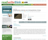 Compiling Poetry Collections and a Working Definition of Poetry