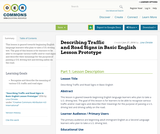 Describing Traffic and Road Signs in Basic English Describing Traffic and Road Signs in Basic English