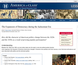 The Expansion of Democracy During the Jacksonian Era