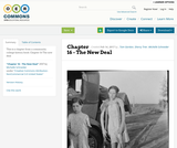 Chapter 16 - The New Deal