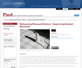 Enhancing Humane Science - Improving Animal Research