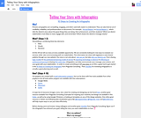 Telling Your Story with Infographics
