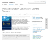 The Fourth Paradigm: Data-Intensive Scientific Discovery The Fourth Paradigm: Data-Intensive Scientific Discovery