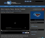 Musicians in the Middle School: What Creativity Means With Bertram Turetzky Musicians in the Middle School: What Creativity Means With Bertram Turetzky