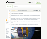 Earth System: Satellites