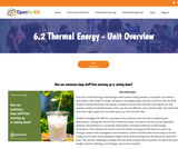 6.2 Thermal Energy