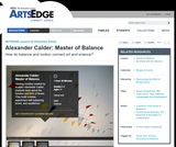 Alexander Calder: Master of Balance Alexander Calder: Master of Balance
