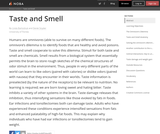 Taste and Smell