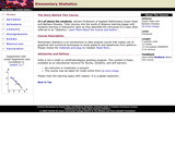 Elementary Statistics Elementary Statistics