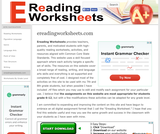 Ereading Worksheets Ereading Worksheets