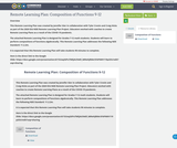 Remote Learning Plan: Composition of Functions 9-12