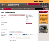 Time Series Analysis, Fall 2013 Time Series Analysis, Fall 2013