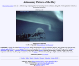 Aurora over Antarctica