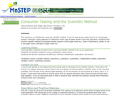Consumer Testing and the Scientific Method Consumer Testing and the Scientific Method