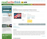 Analyzing the Purpose and Meaning of Political Cartoons Analyzing the Purpose and Meaning of Political Cartoons