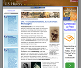26f. Transcendentalism, An American Philosophy 26f. Transcendentalism, An American Philosophy