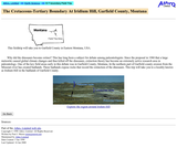 The Cretaceous/ Tertiary Boundary At Iridium Hill, Garfield County, Montana