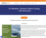 6.3 Weather, Climate & Water Cycling - Unit Overview