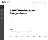 2.NBT Number Line Comparisons 2.NBT Number Line Comparisons