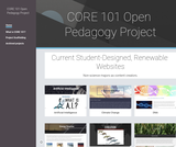 CORE 101 Open Pedagogy Project