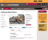 CityScope: New Orleans, Spring 2007 CityScope: New Orleans, Spring 2007