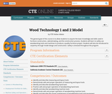 Wood Technology 1 and 2 Model