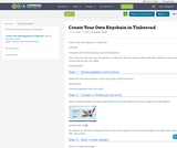 Create Your Own Keychain in Tinkercad