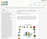 Fly with Arabic: Unit Six (My Daily Routine) Fly with Arabic: Unit Six (My Daily Routine)