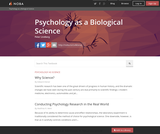 Psychology as a Biological Science