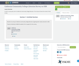 California Community College Librarian Survey on OER California Community College Librarian Survey on OER