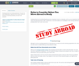 Rules to Consider Before You Move Abroad to Study Rules to Consider Before You Move Abroad to Study