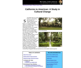 Californio to American: A Study in Cultural Change Californio to American: A Study in Cultural Change
