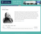 Great Writers Inspire: William Blake Great Writers Inspire: William Blake