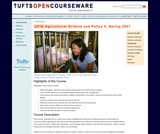 Agricultural Science and Policy II Agricultural Science and Policy II