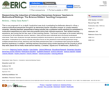 Researching the Induction of Intending Elementary Science Teachers in Multicultural Settings: The Science Student Teaching Component