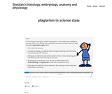 plagiarism in science class