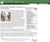 Folklife and Fieldwork Folklife and Fieldwork