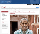 Issues in Mental Health Research in Developing Countries