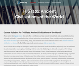 Ancient Civilizations of the World Ancient Civilizations of the World