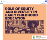 The Role of Equity and Diversity in Early Childhood Education
