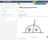 7 Maths 5 Line and angles part 2