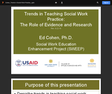Trends in Social Work Practice