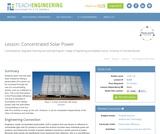 Concentrated Solar Power Concentrated Solar Power