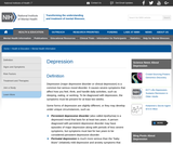 Depression in Children and Adolescents