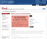 Ethical Issues in Public Health