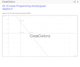 02.10 Linear Programming Activity/Graphs algebra II 02.10 Linear Programming Activity/Graphs algebra II