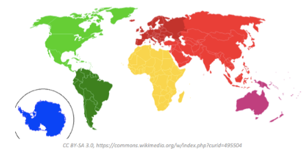 Communicating About Continents