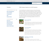 Nineteenth Century America in Art and Literature